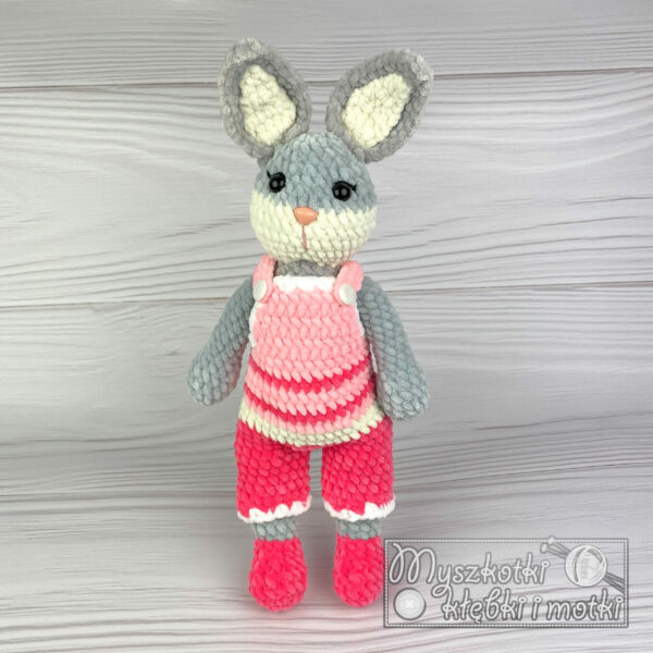 Hare in pink dungarees 4 - bunny in pink dungarees