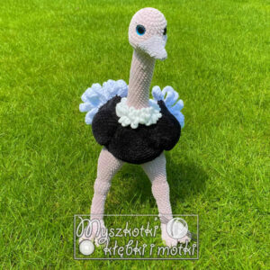 Oscar the Ostrich 25" - Big Bird Crochet PDF Pattern