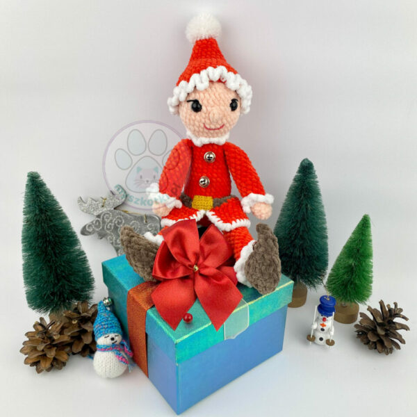 Fifi gnome in red clothes 1 -