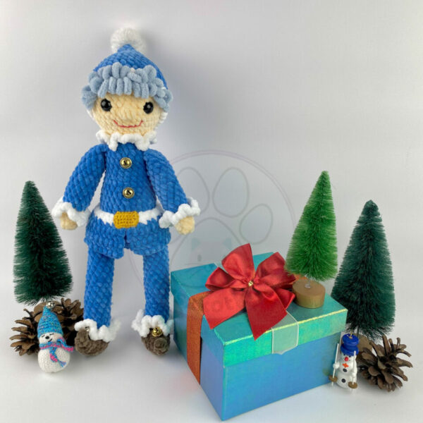Gnomes with a lantern - crochet pattern 9 - crochet pattern, Christmas gnomes, Christmas ornaments, gnomes, Santa's elves, Christmas tree gift, gift for baby, Christmas gift