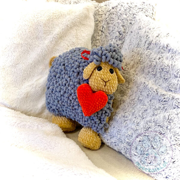 Adorable sheep pillow - crochet pattern 3 - cute sheep cushion, pattern, cute sheep cushions