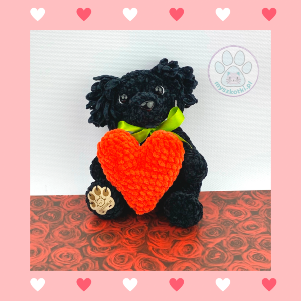 A dog with a heart 1 - A dog with a heart, a cuddly toy