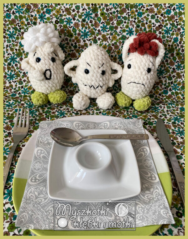 Broken egg pattern 1 - kinked egg pattern,egg pattern,easter egg pattern,easter egg,crochet egg,easter table decoration,easter 2022,home decoration