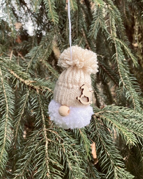 Christmas tree ornament - gnome 4 - Christmas tree decoration,Christmas tree pendant,unbreakable bauble,handmade baubles,mickey,gnomes,Christmas decoration,for Christmas tree,christmas party