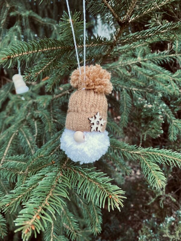 Christmas tree ornament - gnome 3 - Christmas tree decoration,Christmas tree pendant,unbreakable bauble,handmade baubles,mickey,gnomes,Christmas decoration,for Christmas tree,christmas party